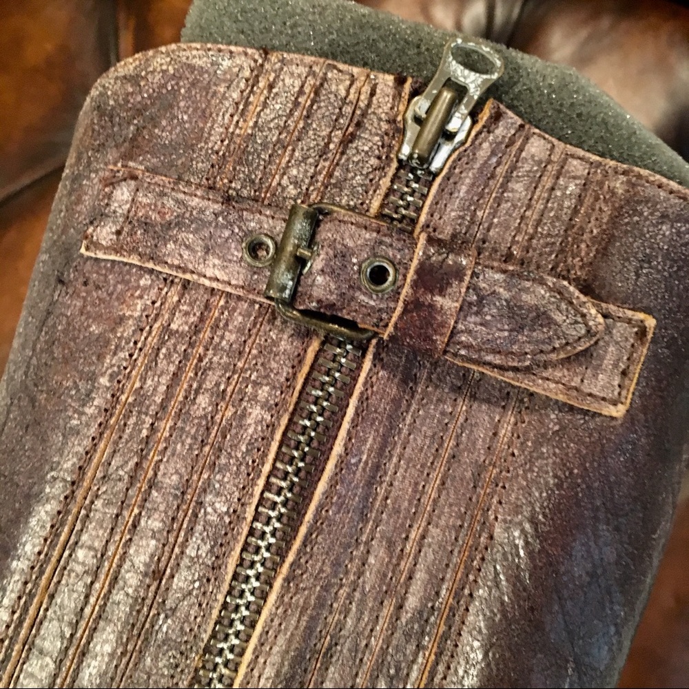 Sendra Tall Distressed Motorcycle Boot 9 - Picture 4 of 8